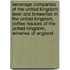 Beverage Companies Of The United Kingdom: Beer And Breweries In The United Kingdom, Coffee Houses Of The United Kingdom, Wineries Of England