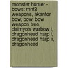 Monster Hunter - Bows: Mhf2 Weapons, Akantor Bow, Bow, Bow Weapon Tree, Daimyo's Warbow I, Dragonhead Harp I, Dragonhead Harp Ii, Dragonhead door Source Wikia