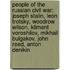 People Of The Russian Civil War: Joseph Stalin, Leon Trotsky, Woodrow Wilson, Kliment Voroshilov, Mikhail Bulgakov, John Reed, Anton Denikin