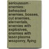 Serioussam - Enemies: Beheaded Enemies, Bosses, Cut Enemies, Elementals, Enemies With Explosives, Enemies With Laser-Plasma Weaponry, Flying
