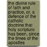 The Divine Rule Of Faith And Practice, Or, A Defence Of The Catholic Doctrine That Holy Scripture Has Been, Since The Times Of The Apostles