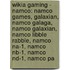 Wikia Gaming - Namco: Namco Games, Galaxian, Namco Galaga, Namco Galaxian, Namco Libble Rabble, Namco Na-1, Namco Nb-1, Namco Nd-1, Namco Pa