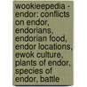 Wookieepedia - Endor: Conflicts On Endor, Endorians, Endorian Food, Endor Locations, Ewok Culture, Plants Of Endor, Species Of Endor, Battle by Source Wikia
