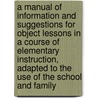 A Manual Of Information And Suggestions For Object Lessons In A Course Of Elementary Instruction, Adapted To The Use Of The School And Family door Marcius Willson