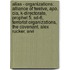 Alias - Organizations: Alliance Of Twelve, Apo, Cia, K-Directorate, Prophet 5, Sd-6, Terrorist Organizations, The Covenant, Alex Rucker, Arvi