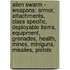 Alien Swarm - Weapons: Armor, Attachments, Class Specific, Deployable Items, Equipment, Grenades, Health, Mines, Miniguns, Missiles, Pistols