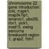 Chromosome 22 Gene Introduction: Crkl, Mapk1, Map3K7Ip1, Smarcb1, Ube2L3, Rbx1, Pick1, Med15, Ewing Sarcoma Breakpoint Region 1, Grap2, Fbln1
