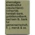 Ehemaliges Kreditinstitut (Deutschland): Rothschild, Herstatt-Bank, Golddiskontbank, Sachsen Lb, Bank Fur Gemeinwirtschaft, H. J. Merck & Co.