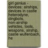 Girl Genius - Devices: Airships, Devices In Castle Heterodyne, Dingbots, Non-Airship Vehicles, Tools, Weapons, Airship, Castle Wulfenbach, He
