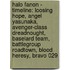 Halo Fanon - Timeline: Loosing Hope, Angel Yasunaka, Avenger-Class Dreadnought, Baselard Team, Battlegroup Roadtown, Blood Heresy, Bravo 029