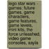 Lego Star Wars - Games: Future Games, Game Characters, Game Features, Game Levels, Mini Kits, The Force Unleashed, Video Game Consoles, Aayla