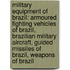 Military Equipment Of Brazil: Armoured Fighting Vehicles Of Brazil, Brazilian Military Aircraft, Guided Missiles Of Brazil, Weapons Of Brazil