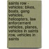 Saints Row - Vehicles: Bikes, Boats, Gang Vehicles, Helicopters, Law Enforcement Vehicles, Planes, Vehicles In Saints Row, Vehicles In Saints
