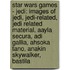 Star Wars Games - Jedi: Images Of Jedi, Jedi-Related, Jedi Related Material, Aayla Secura, Adi Gallia, Ahsoka Tano, Anakin Skywalker, Bastila