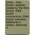 Tardis - Third Doctor: Planets Visited By The Third Doctor, Third Doctor Companions, Third Doctor Enemies, Aldebaran Ii, Alrakis, Draconia, D