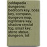 Zeldapedia - Dungeons: Bedroom Key, Boss Key, Compass, Dungeon Map, Nightmare Key, Shadow Crystal Fog, Small Key, Stone Statue, Dungeon, List