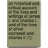 An Historical And Critical Account Of The Lives And Writings Of James I. And Charles I. And Of The Lives Of Oliver Cromwell And Charles Ii (1)