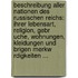 Beschreibung Aller Nationen Des Russischen Reichs: Ihrer Lebensart, Religion, Gebr Uche, Wohnungen, Kleidungen Und Brigen Merkw Rdigkeiten ...