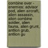 Combine Over - Enemies: Advisor Pod, Alien Aircraft, Alien Assassin, Alien Combine Soldier, Alien Fauna, Alien Grunt, Antlion Grub, Antlion Gu