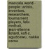 Mancala World - People: Artists, Inventors, Researchers, Tournament Players, Felix Mnthali, Jean-Etienne Liotard, Kofi C. Agudoawu, Nakka Osma