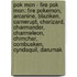 Pok Mon - Fire Pok Mon: Fire Pokemon, Arcanine, Blaziken, Camerupt, Charizard, Charmander, Charmeleon, Chimchar, Combusken, Cyndaquil, Darumak