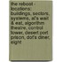 The Reboot - Locations: Buildings, Sectors, Systems, Al's Wait & Eat, Algorithm Theatre, Control Tower, Desert Port Prison, Dot's Diner, Eight
