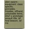 Alien Swarm - Equipment: Class Specific, Grenades, Missiles, Offhand, Unlockable Items, 22A7-Z Prototype Assault Rifle, Iaf Heal Beacon, Iaf Me door Source Wikia
