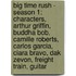 Big Time Rush - Season 1: Characters, Arthur Griffin, Buddha Bob, Camille Roberts, Carlos Garcia, Ciara Bravo, Dak Zevon, Freight Train, Guitar