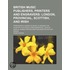British Music Publishers, Printers And Engravers; London, Provincial, Scottish, And Irish. From Queen Elizabeth's Reign To George The Fourth's