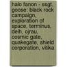 Halo Fanon - Ssgt. Goose: Black Rock Campaign, Exploration Of Space, Terminus, Deih, Ojrau, Cosmic Gate, Quakegate, Shield Corporation, Vitika by Source Wikia