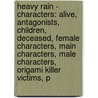 Heavy Rain - Characters: Alive, Antagonists, Children, Deceased, Female Characters, Main Characters, Male Characters, Origami Killer Victims, P door Source Wikia