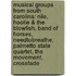 Musical Groups From South Carolina: Nile, Hootie & The Blowfish, Band Of Horses, Needtobreathe, Palmetto State Quartet, The Movement, Crossfade
