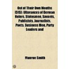 Out Of Their Own Mouths (515); Utterances Of German Rulers, Statesmen, Savants, Publicists, Journalists, Poets, Business Men, Party Leaders And door Munroe Smith
