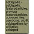 Zeldapedia - Zeldapedia: Featured Articles, Previous Featured Articles, Uploaded Files, Userboxes, Utc-8, Zeldapedians By Affiliation, Zeldaped