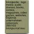 Brickipedia - Lego Media: Audio Dramas, Books, Comics, Magazines, Video Games, Websites, 5520144 Unternehmen Cybercom, 2851103 Brickjournal Issu