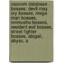 Capcom Database - Bosses: Devil May Cry Bosses, Mega Man Bosses, Onimusha Bosses, Resident Evil Bosses, Street Fighter Bosses, Abigail, Abyss, A
