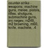 Counter-Strike - Weapons: Machine Guns, Melee, Pistols, Rifles, Shotguns, Submachine Guns, Imi Negev, M249, M2 Browning, M60, Knife, Machete, .4