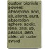 Custom Bionicle - Powers: Absorption, Acid, Air, Atoms, Aura, Absorption Sphere, Acidix, Leha, Zilia, 95, Aeacus, Aelo, Airko, Air Cutter Sword