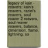 Legacy Of Kain - Reavers: Kain's Reavers, Raziel's Reavers, Soul Reaver 2 Reavers, Soul Reaver Reavers, Balance, Dimension, Flame, Lightning, So