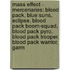 Mass Effect - Mercenaries: Blood Pack, Blue Suns, Eclipse, Blood Pack Boom-Squad, Blood Pack Pyro, Blood Pack Trooper, Blood Pack Warrior, Garm