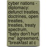 Cyber Nations - Diplomacy: Defunct Treaties, Doctrines, Open Treaties, Treaties, Treaty Spectrum, "Baby Don't Hurt Me" Agreement, "Breakfast At C door Source Wikia