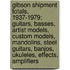 Gibson Shipment Totals, 1937-1979: Guitars, Basses, Artist Models, Custom Models, Mandolins, Steel Guitars, Banjos, Ukuleles, Effects, Amplifiers