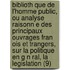 Biblioth Que De L'Homme Public, Ou Analyse Raisonn E Des Principaux Ouvrages Fran Ois Et Trangers, Sur La Politique En G N Ral, La Legislation (9)