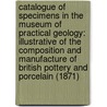 Catalogue Of Specimens In The Museum Of Practical Geology: Illustrative Of The Composition And Manufacture Of British Pottery And Porcelain (1871) door Trenham Reeks
