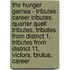 The Hunger Games - Tributes: Career Tributes, Quarter Quell Tributes, Tributes From District 1, Tributes From District 11, Victors, Brutus, Career