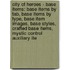 City Of Heroes - Base Items: Base Items By Tab, Base Items By Type, Base Item Images, Base Styles, Crafted Base Items, Mystic Control Auxiliary Ite