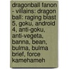 Dragonball Fanon - Villains: Dragon Ball: Raging Blast 5, Goku, Android 4, Anti-Goku, Anti-Vegeta, Banna, Bean, Bulma, Bulma Brief, Force Kamehameh door Source Wikia