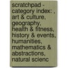 Scratchpad - Category Index: , Art & Culture, Geography, Health & Fitness, History & Events, Humanities, Mathematics & Abstractions, Natural Scienc by Source Wikia