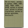 Life On Mars - Ashes To Ashes: 1980, 1981, 1982, 1983, 1995, 2008, Ashes To Ashes Cast, Ashes To Ashes Characters, Ashes To Ashes Episodes, Fenchurch by Source Wikia