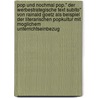 Pop Und Nochmal Pop." Der Werbestrategische Text Subito" Von Rainald Goetz Als Beispiel Der Literarischen Popkultur Mit Moglichem Unterrichtseinbezug door Inga Hemmerling